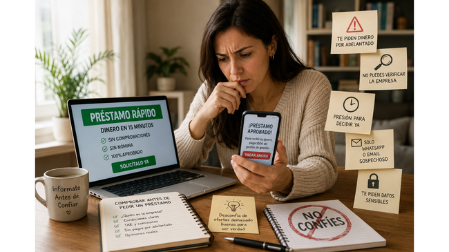 ¿Es fiable este prestamista? 8 señales de alerta de una estafa de préstamos